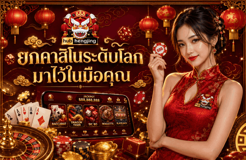ยกคาสิโนระดับโลก มาไว้ในมือคุณ