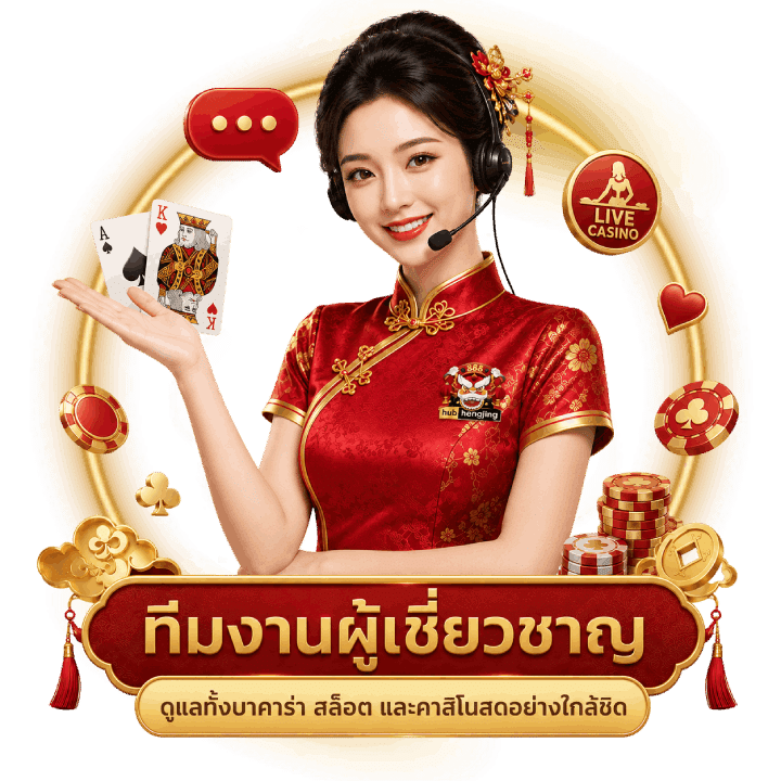 ทีมงานผู้เชี่ยวชาญ ดูแลทั้งบาคาร่า สล็อต