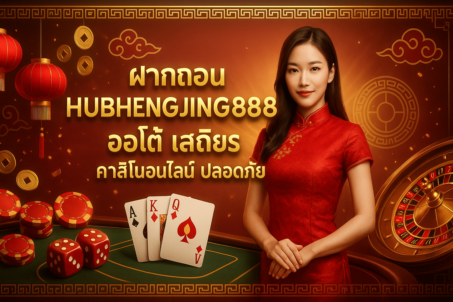 ฝากถอน HUBHENGJING888 ออโต้