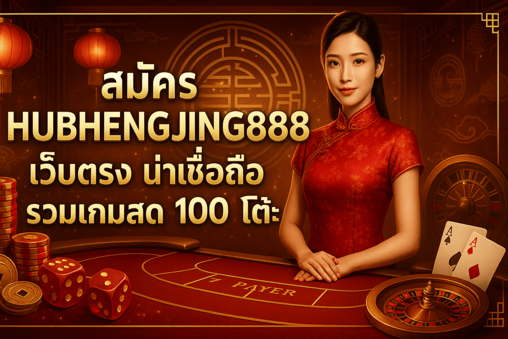 สมัคร HUBHENGJING888 เว็บตรง