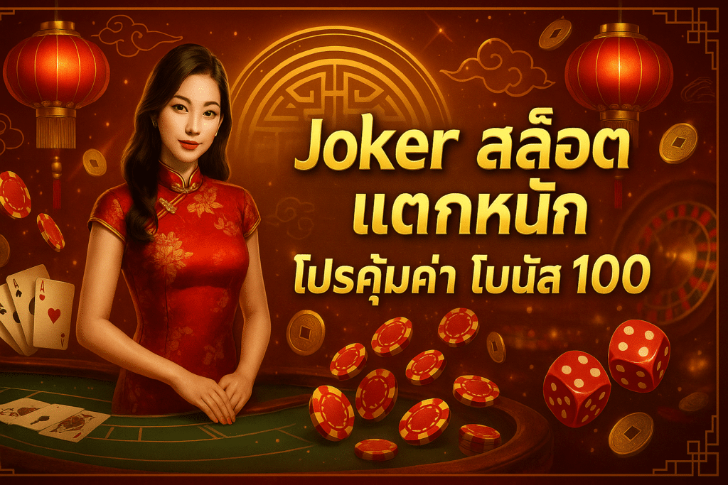 Joker สล็อต แตกหนัก